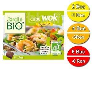 ECO/BIO Cuburi pentru wok cu gust Thai Jardin Bio 66 g
