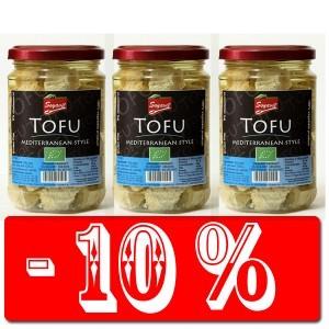 Pachet 3 x TOFU BIO Mediterranean Style Soyavit 300 g