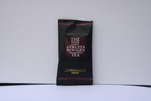 Ceai negru aromatizat - Quatre Fruits Rouge, 24 pliculete