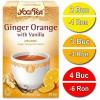 Ceai bio ghimbir cu portocale si vanilie yogi tea&reg; 30 g