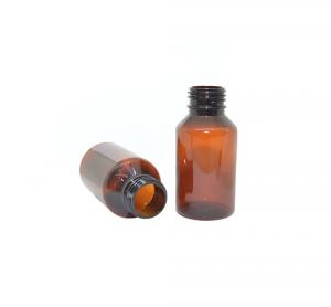 Sticle PET 100ml maro cu capac (700buc)