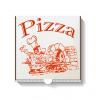 Cutii pizza 30cm alb (100buc)