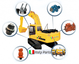 Piese excavatoare si subansamble complete reconditionate