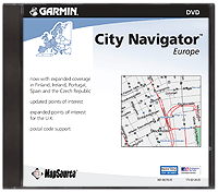 Mapsource city navigator europe