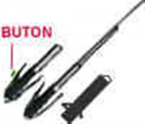 Baston telescopic cu buton