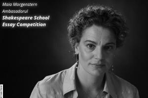 Maia Morgenstern,ambasadorul 2013 Shakespeare School Essay Competition