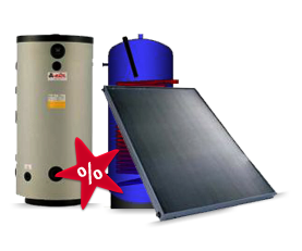 Panouri solare - pachet complet  SRAV500l