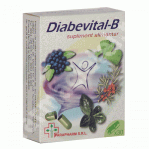 Diabevital B (30 de capsule gelatinoase)
