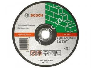 Disc de taiere piatra 115x2.5 mm Bosch cu executie dreapta
