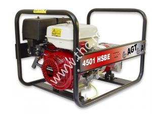 AGT 4501 HSBE Generator de curent monofazat 4.2 kVA  cu pornire electrica si  motor Honda