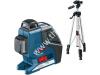 Gll 2-80 p+ bs 150 nivela laser cu linii 360 cu stativ bosch