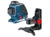 GLL 2-80 P+ BM 1 nivela laser cu linii 360 cu suport universal Bosch
