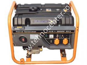 GG 4600 Generator curent Stager , motor 4 timpi benzina , putere 3800 W