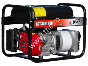 AGT 3501 HSB R16  Generator de curent  3.2  kVA   , rezervor 16 L ,cu motor Honda re