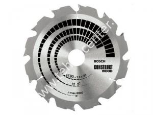 Panza circular Bosch 190 mm Construct Wood  2 608 641 201