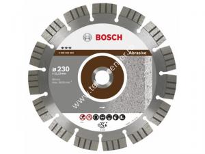 Disc diamantat Bosch Best for Abrasive 180 mm