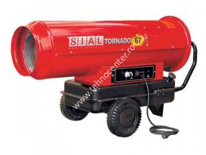 Generator de aer cald cu ardere directa Tornado 67 Sial
