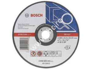 Disc de taiere metal 180x3 mm Bosch executie dreapta