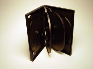 Carcasa 4 DVD -insert tray(14mm)