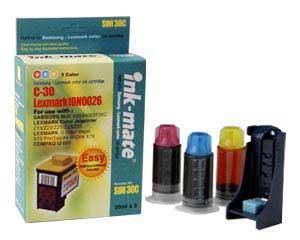 Kit refill color Lexmark 26, 27