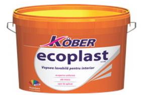 Vopsea lavabila pentru interior Ecoplast KOBER - 8,5 L, Amorsa la 3 L inclusa in pret