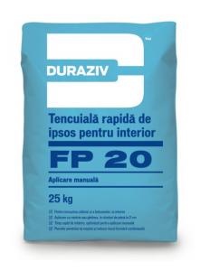DURAZIV Tencuiala rapida de ipsos pentru interior  FP 20