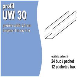 UW30 - grosime tabla 0.5mm