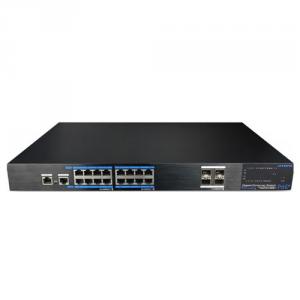 Switch profesional PoE UTP7516GE-POE-4GF, 16 porturi, 1000 Mbps, cu management