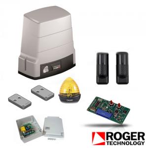 Kit automatizare poarta culisanta Roger Technology BH/603, 600 Kg, 230 V, 130 W