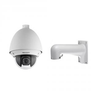 Camera supraveghere Speed Dome IP Hikvision DS-2DE4220W-AE, 2 MP, 4.7 - 94 mm, microfon, 20x + suport