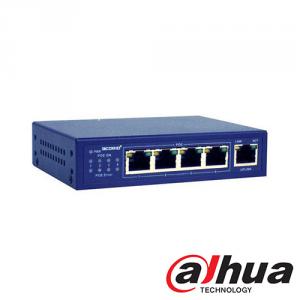 SWITCH CU 1 PORT SI 4 PORTURI POE DAHUA LS5004P