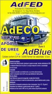 Ad ECO - Solutie apoasa de uree tip AdBlue