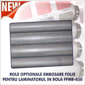 ROLE EMBOSARE FOLIE LAMINARE LA CALD FFMB-650