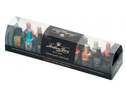 Chocolate Liqueurs assorted 16 mini-bottles, box
