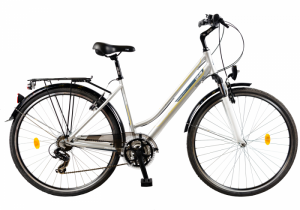 Bicicleta Trekking Travel 2856 Model 2015 Gri 480 MM