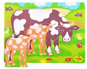 Primul Meu Puzzle Vaca si Vitelul