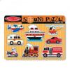 Melissa&doug - puzzle de lemn cu