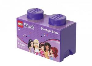 Cutie depozitare LEGO Friends1x2 violet