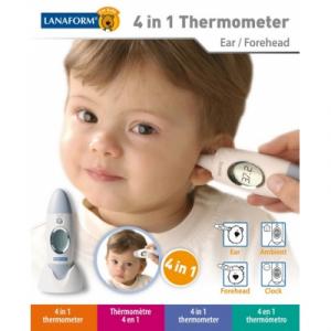 Termometru digital cu infrarosu pentru ureche si frunte Lanaform