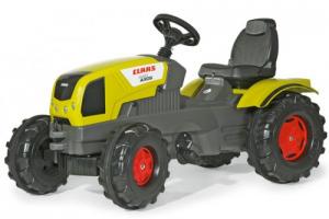 Tractor cu pedale pentru copii verde 601042