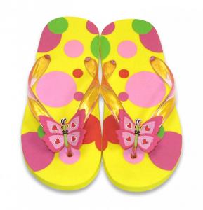 Papuci de baie/plaja copii Bella Butterfly, masura 26-28