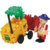 Set de constructie Fermier si Tractor Clics