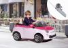 Fiat 500 pink/fucsia cu telecomanda