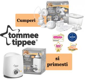 Pachet Pompa electrica cu incalzitor electric Tommee Tippee