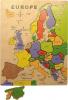 Puzzle Incastru Europa