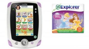 Tableta LeapPad Explorer + Soft LeapPad (roz)