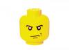 Cutie depozitare S cap minifigurina LEGO nervoasa