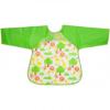 Baveta PVC cu Maneca Bumbac Fillikid 2 Buc 42x37 cm Verde