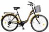 Bicicleta citadinne 2634 model 2015 negru galben cadru 480 mm