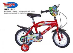 Bicicleta baieti 12'' Mickey Mouse Club House Toimsa